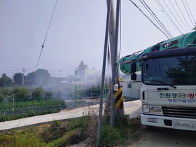 [NSP PHOTO]수원시, 농작물·산림 피해 예방 돌발해충 방제 완료