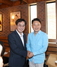 (NSP NEWS Image)김동연 경기지사 당선인, 남경필 전 경기지사와 환담