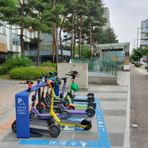 [NSP PHOTO]수원시, 공유 전동킥보드 불법 주·정차 집중 점검