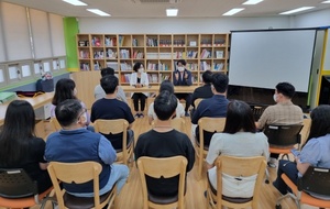 [NSP PHOTO]추민규 경기도의원, 하남 사회복지사들과 간담회