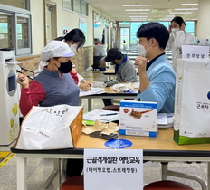 [NSP PHOTO]경북교육청, 현업업무종사자 건강관리에 앞장서다