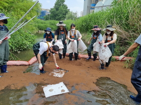 [NSP PHOTO]의왕시, 안양천 수질오염사고 대비 방제훈련 실시