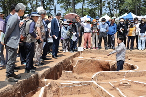 [NSP PHOTO]해남군, 군곡리 발굴조사 고대 국제 무역항 위상 확인