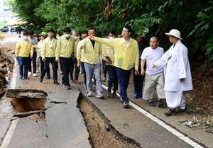 [NSP PHOTO]정명근 화성시장 취임식 대신 시민 안전우선 긴급대책회의 개최