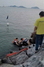 [NSP PHOTO]평택해경, 탄도항 해상 추락한 50대 여성 구조