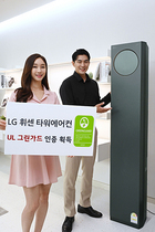 [NSP PHOTO]LG 휘센 타워 에어컨, UL 그린가드 골드 인증 획득