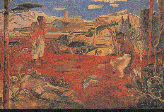 NSP통신-이인성, 경주의 산곡에서, 1934, 리움미술관 소장 (c) 리움미술관 (현대차)
