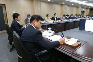 [NSP PHOTO]동해시, 민선8기 발전방안 제시 주요업무계획 보고회 개최