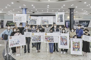 [NSP PHOTO]GM 한국사업장, 안전 그림 그리기 대회 개최