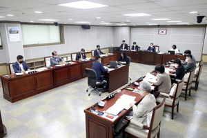 [NSP PHOTO]수원시의회 문화체육교육위, 2022 소관부서 주요사업 점검