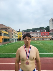 [NSP PHOTO]호원대 씨름부, 회장기 전국장사씨름대회 동메달 획득