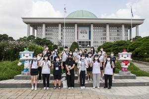 [NSP PHOTO]안산청소년의회, 국회 견학…견문 넓히는 시간 가져