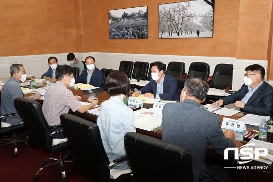 [NSP PHOTO]이학수 정읍시장, 주요 현안 사업 보고회서 시민 중심 강조