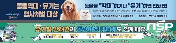 [NSP PHOTO]정읍시, 동물 학대 방지 및 펫티켓 준수 캠페인 전개