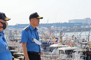 [NSP PHOTO]이철우 군산해양경찰서장, 치안현장 점검 나서