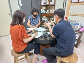 [NSP PHOTO]강진군, 농업인 가공사업장 전문가 현장 컨설팅 실시