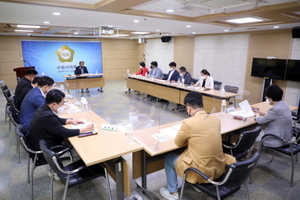 [NSP PHOTO]수원특례시의회 예결특위, 효율적 활동 소통의 자리 가져