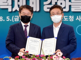 [NSP PHOTO]경북도·경북대학교병원, 공공의료 협력강화 업무협약 체결