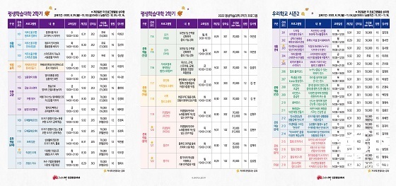 [NSP PHOTO]전주시, 2학기 평생학습 프로그램 수강생 모집