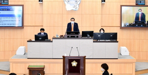 [NSP PHOTO]여수시의회, 임시회 폐회···추경안 등 안건 28건 처리