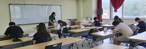 [NSP PHOTO]속초시가족센터, 결혼이민자 한국어집합교육 진행