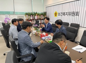 [NSP PHOTO]최종현 경기도의회 보건복지위원장, 장애인생산품판매시설 활성화 정담회 개최