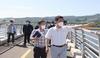 [NSP PHOTO]이강덕 포항시장, 형산강 상생인도교 임시개통 현장 점검