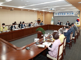 [NSP PHOTO]예천군, 제20회 예천아시아U20육상대회 중간점검 보고회 개최