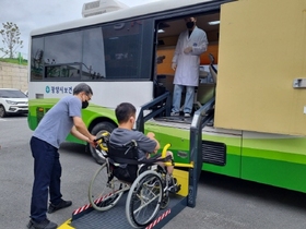 [NSP PHOTO]광양시보건소, 찾아가는 장애인구강관리 서비스 호응