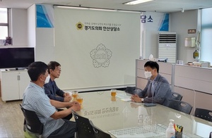 [NSP PHOTO]김태희 경기도의원, 박찬용 한국농촌지도자 안산시연합회장과 정담회