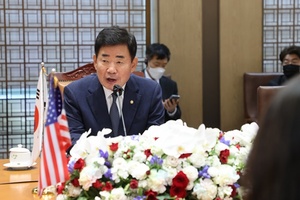 [NSP PHOTO]김진표 국회의장, 미국 연방 하원의원 대표단 접견