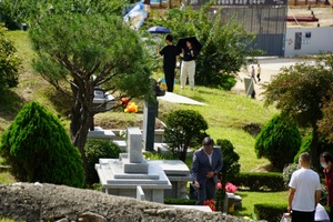 [NSP PHOTO]서울공원묘지 성묘객 발길 이어져다소 한산