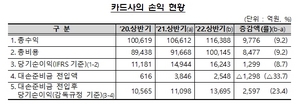 [NSP PHOTO]올 상반기 신용카드 이용액 426조원…전년比 13.5% 증가