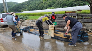 [NSP PHOTO]경주 시민감사관, 태풍 피해복구 봉사활동 실시