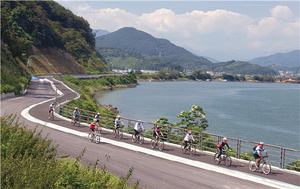 [NSP PHOTO]광양시, 섬진강 자전거길에 라이딩 퍼레이드 펼친다