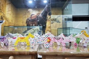 [NSP PHOTO]한국마사회, 과천시민회관서 말박물관 체험 프로그램 제공