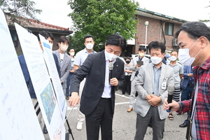 [NSP PHOTO]조용익 부천시장, 첫번째 현장대화 고강아파트 주민들과 소통