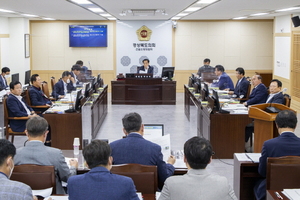 [NSP PHOTO]경북도의회 건설소방위, 2021회계연도 세입·세출 결산 심사