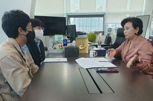 [NSP PHOTO]정윤경 경기도의원, 내년도 남북교육교류협력기금 운용계획안 서면심의