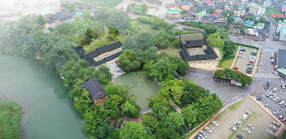 NSP통신-삼척도호부 관아지 복원 조감도. (삼척시)