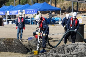 [NSP PHOTO]군산해경, 2022년 해안방제 합동훈련 실시