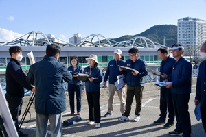 [NSP PHOTO]영덕군의회, 지역개발사업장현장점검특별위원회 활동...현장점검 결과보고서 채택