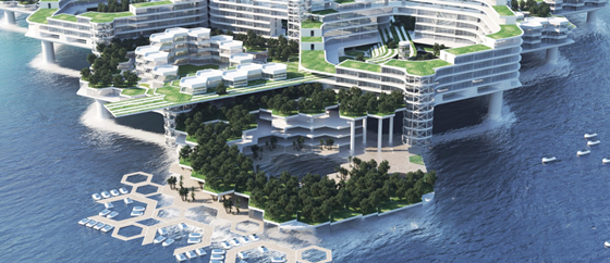 NSP통신-현대차그룹이 홍익대학교 건축도시대학(Hongik School of Architecture)과 연구한 바다 도시 디자인 콘셉트