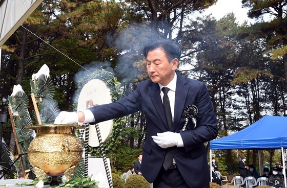 NSP통신-한국자유총연맹 의정부시지회 제42회 자유수호희생자 합동위령제 (의정부시)