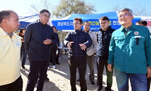 [NSP PHOTO]이철우 경북도지사, 휴일 없이 농업 대전환 사업현장 방문