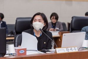 [NSP PHOTO]황세주 경기도의원, 경기복지재단 행감 업무추진비 사용 투명성 촉구