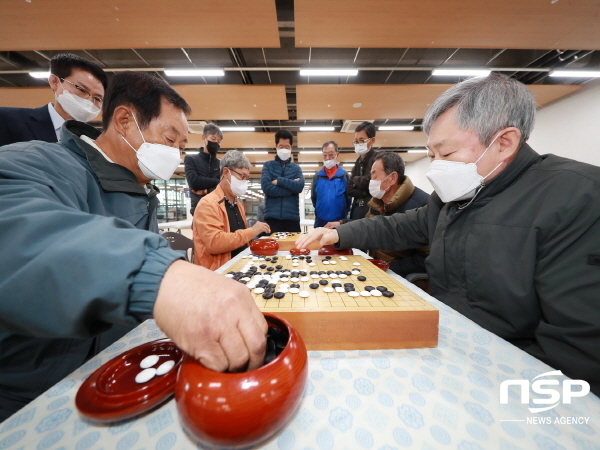 NSP통신-예천군은 15일 예천국민체육센터에서 2022 예천군수배 바둑대회를 개최했다. (예천군)