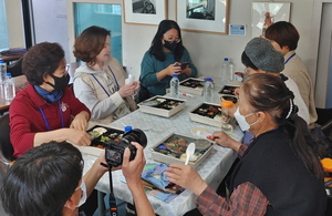 [NSP PHOTO]경주시 행복황촌, 점심에 먹는 인문학 개강