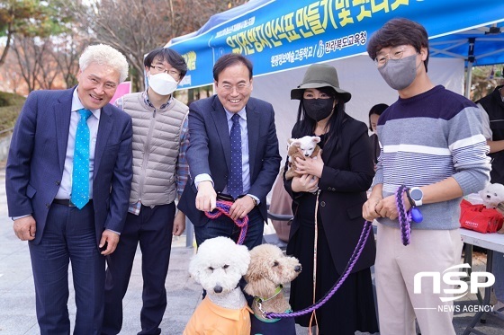 [NSP PHOTO]서거석 교육감, 청소년 봉사활동 응원...인성도 실력