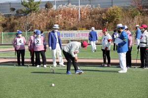 [NSP PHOTO]영암군, 제22회 전남연합회기 노인게이트볼대회 성료